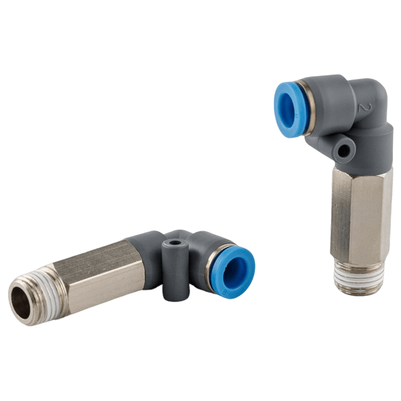 Forlengelse sekskantet socket hode eblow hann Connector type pneumatisk push-in fitting (to veier)